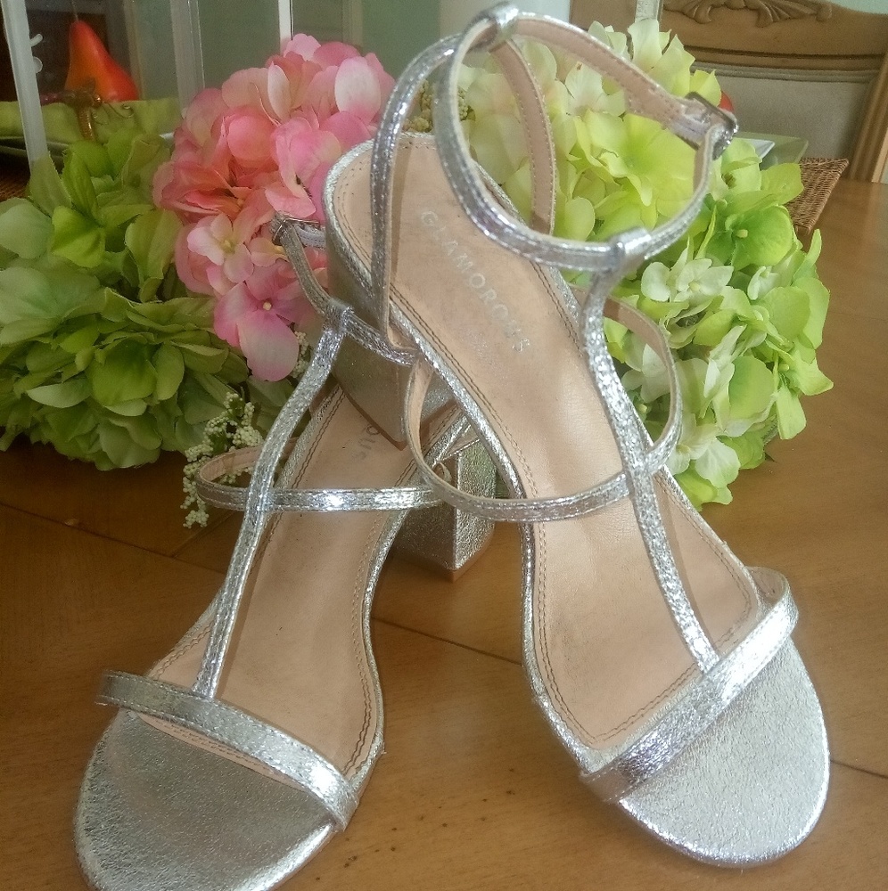 Silver heels